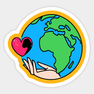 YOURE MY WORLD Sticker